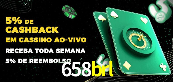 Promoções do cassino ao Vivo 658brl